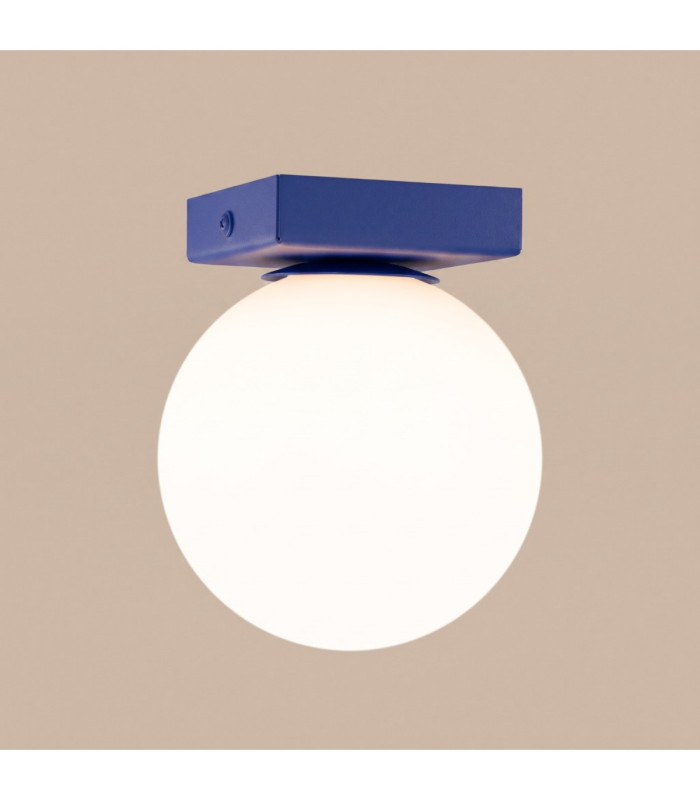 Yoli Single Globe Ceiling Light Ultramarine 1x G9-6