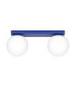 Yoli Twin Globe Ceiling Light Ultramarine 2x G9-1