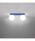 Yoli Twin Globe Ceiling Light Ultramarine 2x G9-4