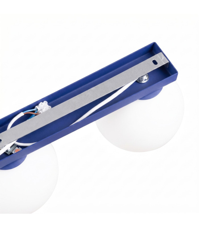 Yoli Twin Globe Ceiling Light Ultramarine 2x G9-8