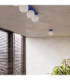 Yoli Tripple Globe Ceiling Light Ultramarine 3x G9-12