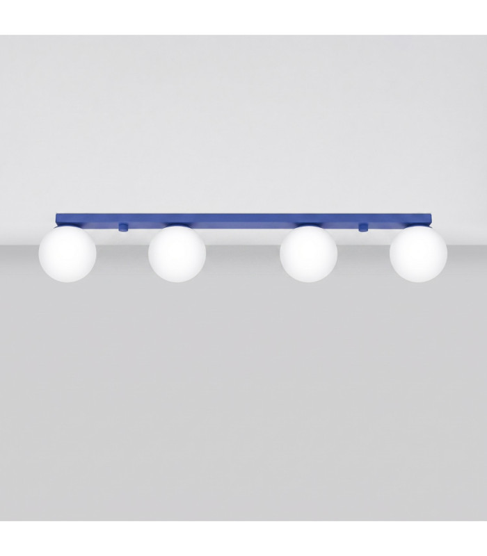Yoli Quad Ceiling Spotlight Bar Ultramarine 4x G9-3