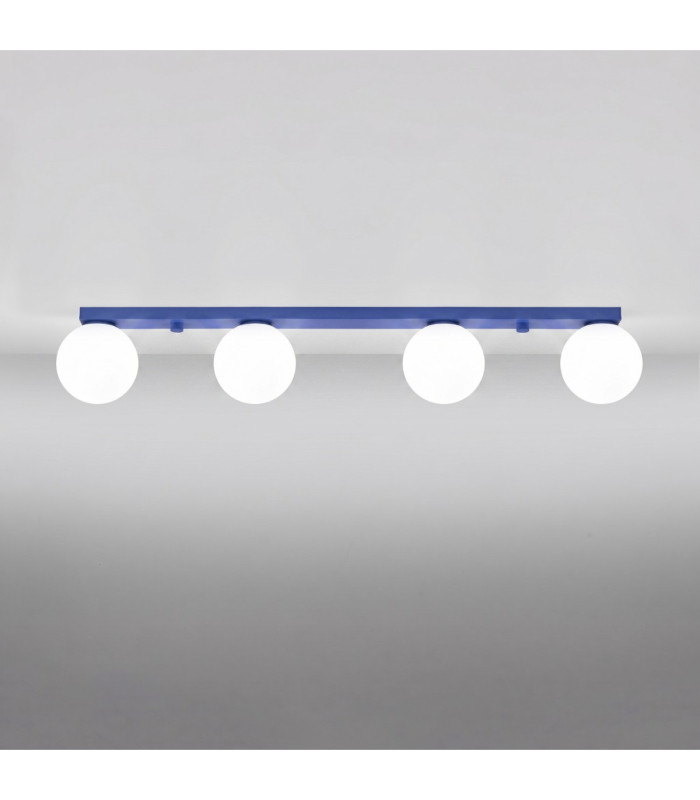 Yoli Quad Ceiling Spotlight Bar Ultramarine 4x G9-4