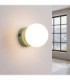 Yoli Globe Wall Lights Olive Green 1x G9 On/Off Switch-4