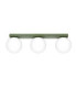 Yoli Tripple Globe Ceiling Light Olive Green 3x G9-1