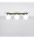 Yoli Tripple Globe Ceiling Light Olive Green 3x G9-3
