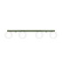 Yoli Quad Ceiling Spotlight Bar Olive Green 4x G9-1