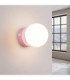 Yoli Globe Wall Lights Pink 1x G9 On/Off Switch-4