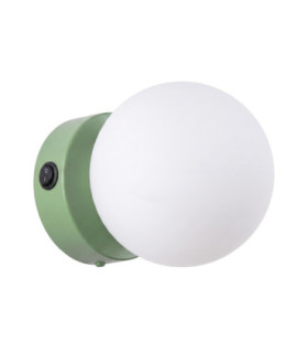 Yoli Globe Wall Lights Sage 1x G9 On/Off Switch-1