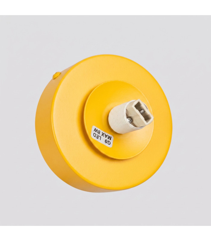 Yoli Globe Wall Lights Yellow 1x G9 On/Off Switch-7