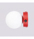 Yoli Globe Wall Lights Red 1x G9 On/Off Switch-7