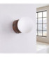 Yoli Globe Wall Lights Brown 1x G9 On/Off Switch-3
