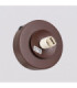 Yoli Globe Wall Lights Brown 1x G9 On/Off Switch-7