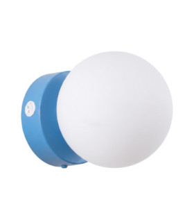 Yoli Globe Wall Lights Light Blue 1x G9 On/Off Switch-1