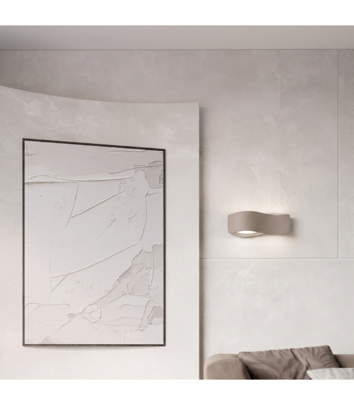 Tila Up & Down Wall Lamp Taupe 1x G9-13