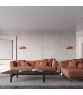 Tila Up & Down Wall Lamp Red Ochre 1x G9-2