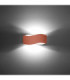 Tila Up & Down Wall Lamp Red Ochre 1x G9-4