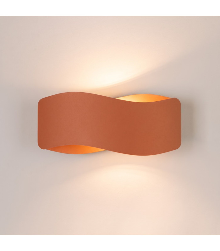 Tila Up & Down Wall Lamp Red Ochre 1x G9-5