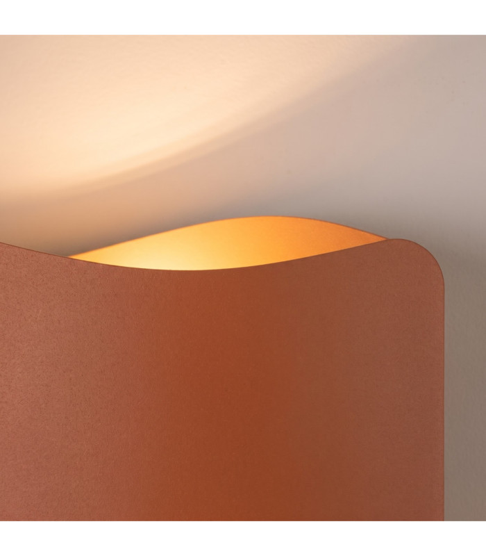Tila Up & Down Wall Lamp Red Ochre 1x G9-7