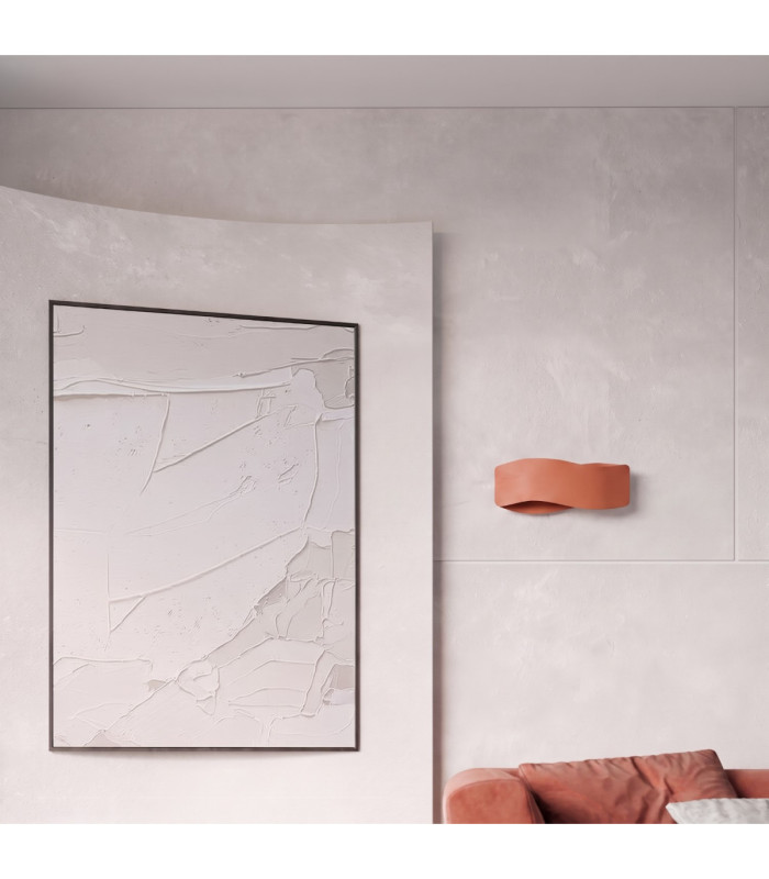 Tila Up & Down Wall Lamp Red Ochre 1x G9-13