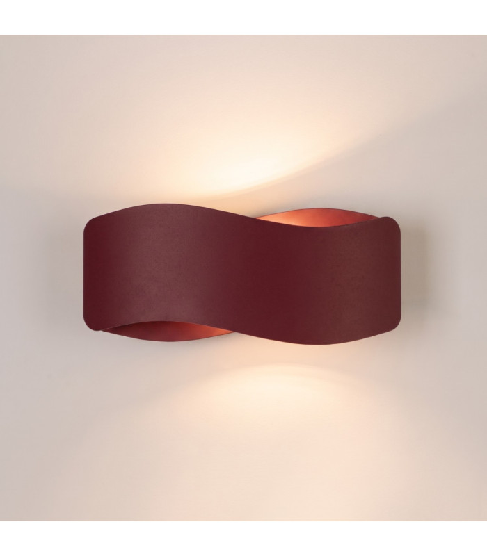 Tila Up & Down Wall Lamp Burgundy 1x G9-5