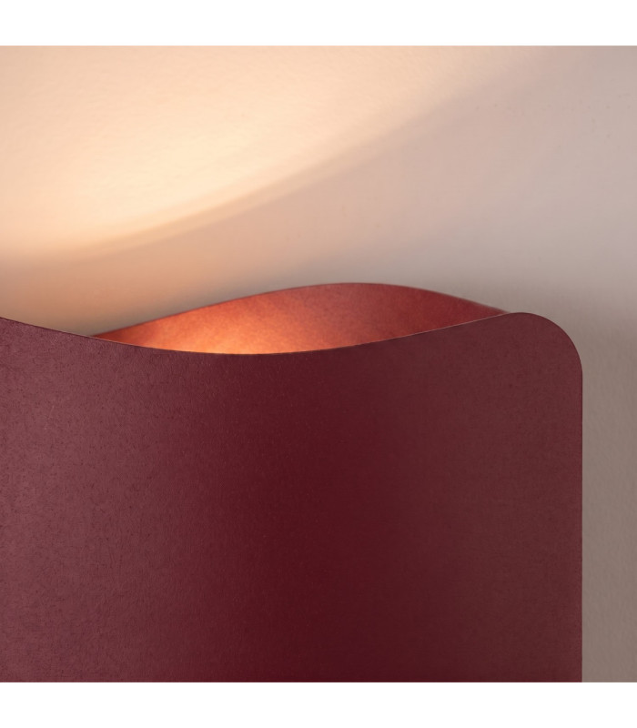 Tila Up & Down Wall Lamp Burgundy 1x G9-7