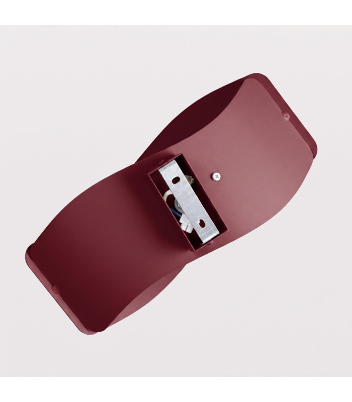 Tila Up & Down Wall Lamp Burgundy 1x G9-9