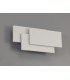 LED Flush Wall Light Rectangular, 12W, 3000K, Sand White, 490lm - 3