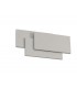 LED Flush Wall Light Rectangular, 12W, 3000K, Sand White, 490lm - 4