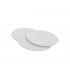 LED Flush Wall Light Oval, 12W, 3000K, Sand White, 490lm - 4