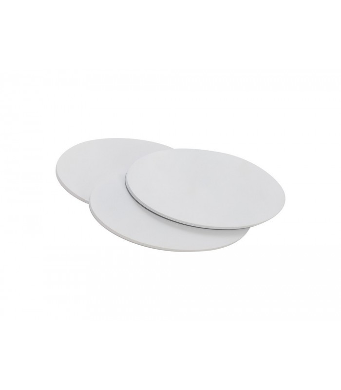 LED Flush Wall Light Oval, 12W, 3000K, Sand White, 490lm - 4
