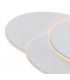 LED Flush Wall Light Oval, 12W, 3000K, Sand White, 490lm - 5