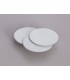 LED Flush Wall Light Oval, 12W, 3000K, Sand White, 490lm - 8