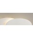 LED Flush Wall Light Oval, 12W, 3000K, Sand White, 490lm - 11
