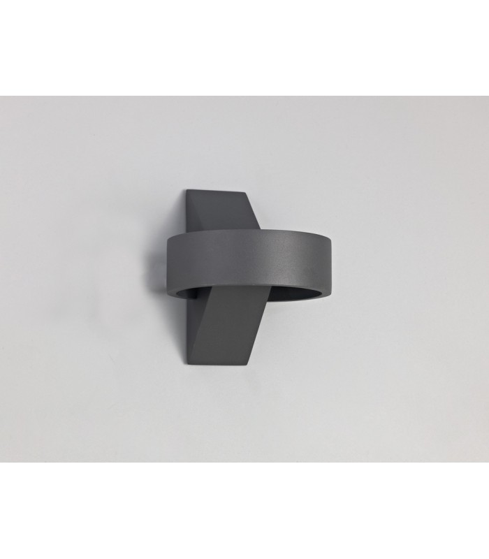 LED Up & Downward Lighting Wall Light, 6W, 3000K, Anthracite, 520lm, IP54 - 3