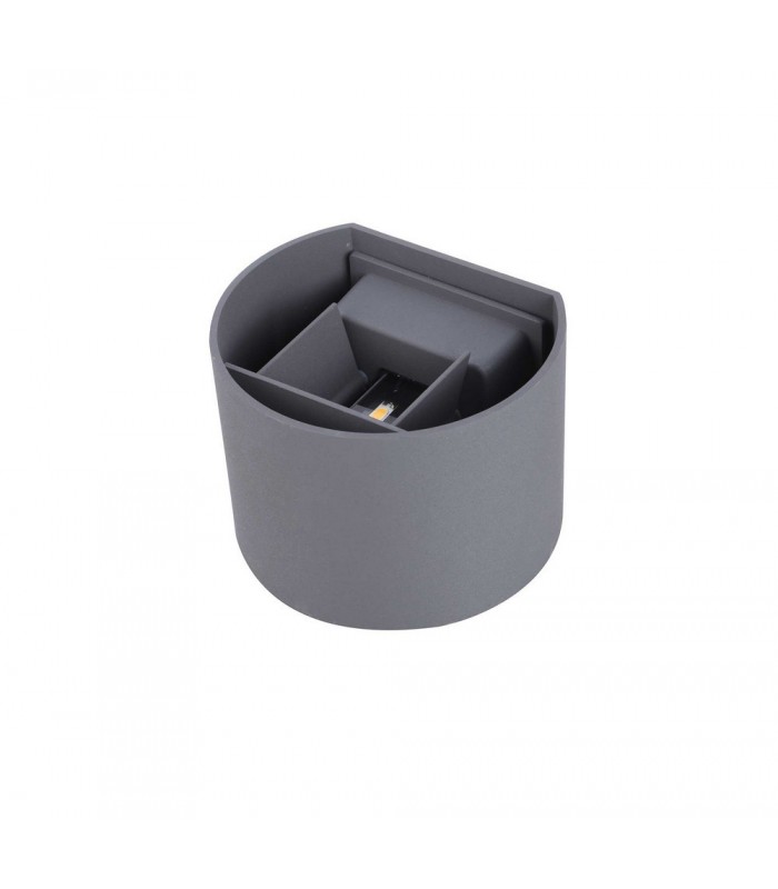 LED Up & Downward Lighting Wall Light 2x3W, 3000K, Anthracite, 410lm, IP54 - 5