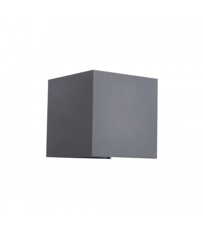 LED Up & Downward Lighting Wall Light 2x3W, 3000K Anthracite, 410lm, IP54 - 4