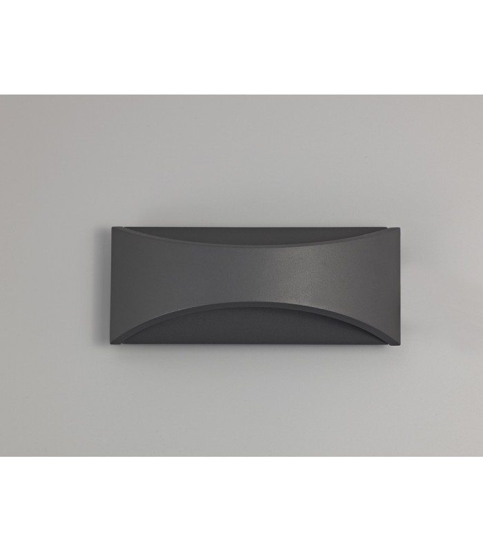LED Up & Downward Lighting Wall Light 6W, 3000K, Anthracite, 375lm, IP54 - 3