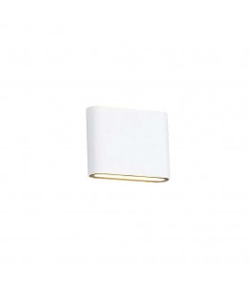 LED Up & Downward Lighting Small Wall Light 2x3W, 3000K, 350lm, Sand White, IP54 - 1
