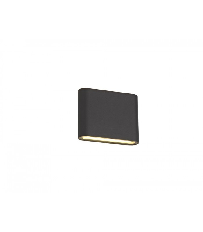 LED Up & Downward Lighting Small Wall Light 2x3W, 3000K, 350lm, Anthracite, IP54 - 3