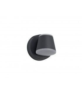 LED Wall Down Light 12W, 3000K, Anthracite, 590lm, IP54 - 1