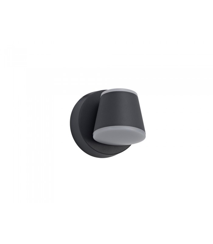 LED Wall Down Light 12W, 3000K, Anthracite, 590lm, IP54 - 1