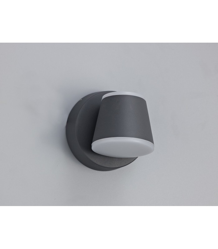 LED Wall Down Light 12W, 3000K, Anthracite, 590lm, IP54 - 3
