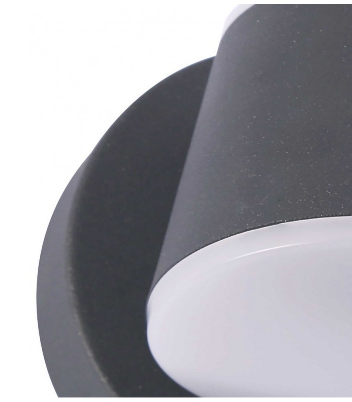 LED Wall Down Light 12W, 3000K, Anthracite, 590lm, IP54 - 7