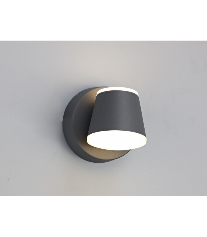 LED Wall Down Light 12W, 3000K, Anthracite, 590lm, IP54 - 8
