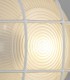 Round Wall, Ceiling Bulkhead Lamp, 1 Light E27, IP44, White, Glass - 7