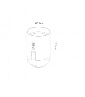 E27 Black Lampholder - 2