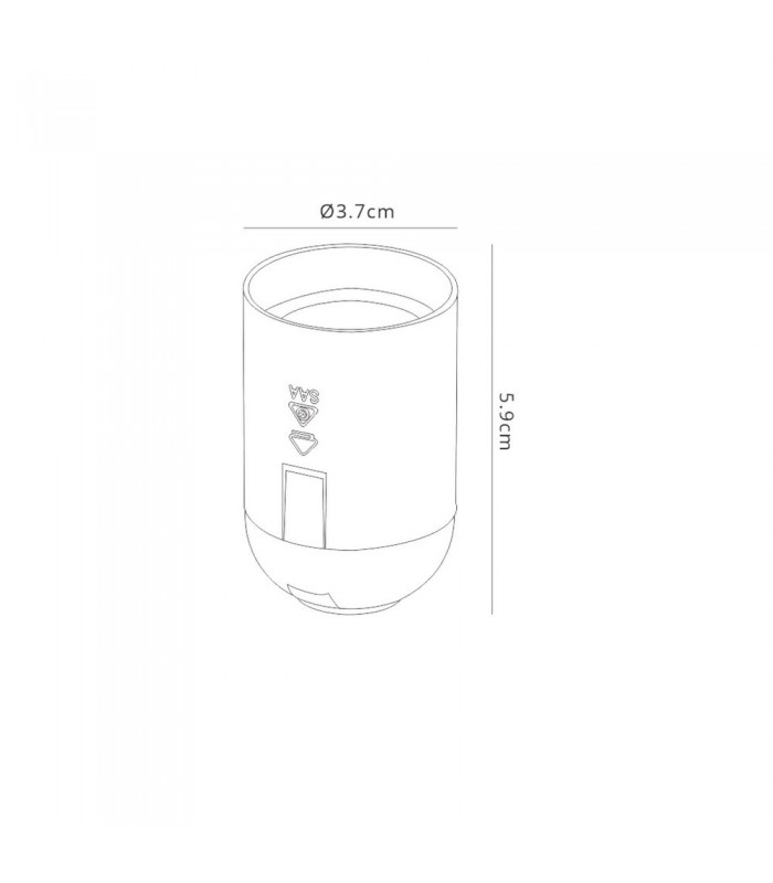 E27 Black Lampholder - 2