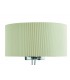 2 Light Indoor Wall Light Chrome, Glass Diffuser And Cream Shade, E14 - 1