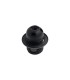 E27 Black Continental Lampholder With Shade Ring - 4